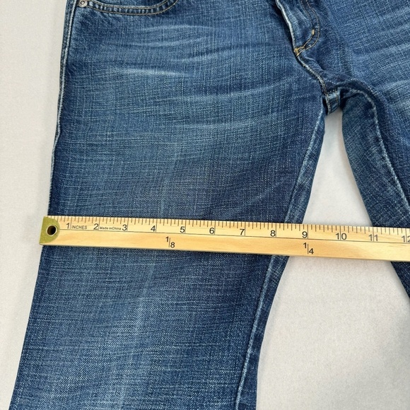 Mavi Bootleg Flare Jeans Womens Size 30* Dark Blue Low Rise - Picture 9 of 13